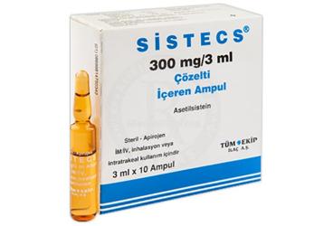 SISTECS 300 MG/3 ML ÇÖZELTI, 10 ADET
