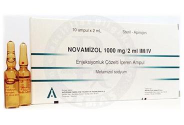 NOVAMIZOL 1000MG/2ML IM/IV ENJEKSIYONLUK ÇÖZELTI ,10 AMPUL