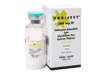 VORIJECT 200 MG IV INFÜZYON ÇÖZELTISI IÇIN LIYOFILIZE TOZ, 1 ADET