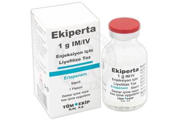 EKİPERTA 1 G İM/İV ENJEKSİYON İÇİN LİYOFİLİZE TOZ