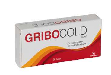 GRIBO COLD 200 MG/30 MG TABLET, 30 ADET