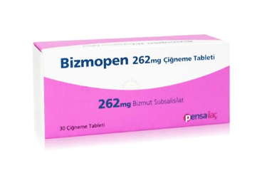BİZMOPEN 262 MG ÇİĞNEME TABLETİ, 30 TABLET