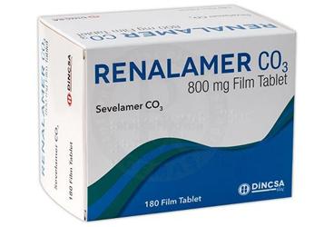 RENALAMER CO3 800 MG FILM TABLET, 180 ADET