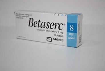 BETASERC 8 MG TABLET, 30 ADET