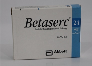BETASERC 24 MG TABLET, 20 ADET