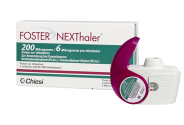 FOSTER NEXTHALER 200/6 MCG KURU TOZ İNHALER, 120 DOZ