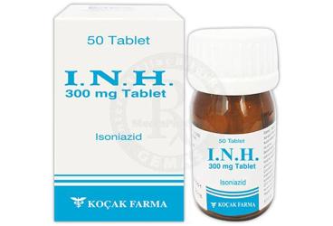 I.N.H 300 MG TABLET, 50 ADET