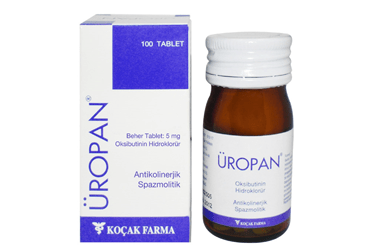 UROPAN 5 MG TABLET, 100 ADET