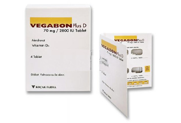 VEGABON PLUS D TABLET, 4 ADET