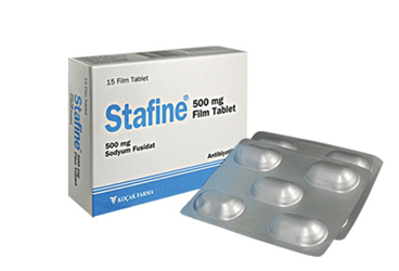 STAFINE 500 MG FILM TABLET, 15 ADET
