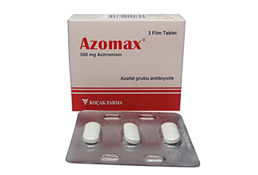 AZOMAX 500 MG FİLM KAPLI TABLET, 3 ADET