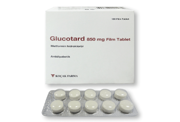 GLUCOTARD 850 MG FILM TABLET