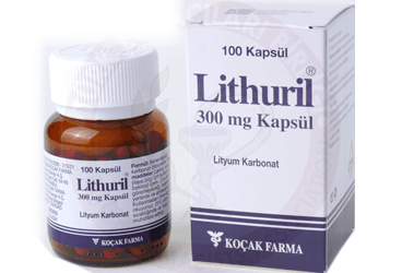 LITHURIL 300 MG KAPSUL, 100 ADET