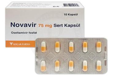 NOVAVİR 75 MG SERT KAPSÜL, 10 ADET