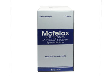 MOFELOX 400 MG/250 ML IV İNFÜZYON SOLUSYONU İÇEREN FLAKON, 1 ADET