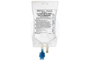 %3 SODYUM KLORUR SOLUSYON PVC 150 ML(SETSIZ)