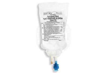 %5 DEKSTROZ %0,2 SODYUM KLORUR COZELTISI SETLI, 500 ML