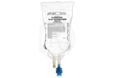 %5 DEKSTROZ %0,45 SODYUM KLORUR COZELTISI SETSIZ, 500 ML