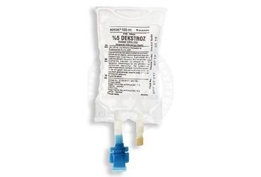 %5 DEKSTROZ SUDAKI COZELTISI SETSIZ, 100 ML