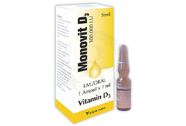 MONOVIT D3 300.000 I.U/ML I.M. ORAL AMPUL, 1 ADET