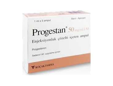 PROGESTAN 50 MG/ML IM ENJ. COZ. ICEREN AMPUL, 5 ADET