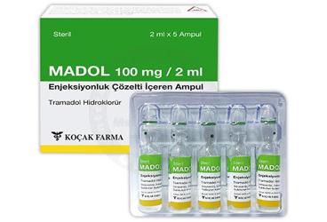 MADOL 100 MG/2 ML ENJEKSIYONLUK ÇÖZELTI IÇEREN AMPUL