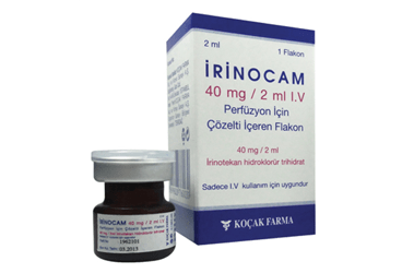 IRINOCAM 40 MG/2 ML IV PERFUZYON ICIN ENJEKTABL STERIL SOLUSYON