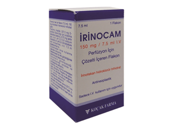 IRINOCAM 150 MG/7,5 ML IV PERFÜZYON İÇİN ÇÖZELTİ İÇEREN FLAKON
