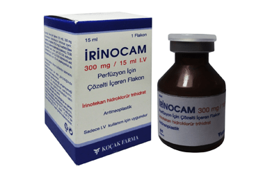IRINOCAM 300 MG/15 ML IV PERFÜZYON İÇİN ÇÖZELTİ İÇEREN FLAKON