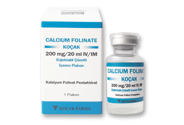 CALCIUM FOLINATE-KOÇAK 200 MG / 20 ML IM/IV ENJEKSİYONLUK ÇÖZELTİ