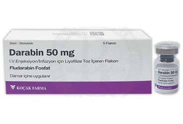 DARABIN 50 MG IV ENJEKSIYON/INFÜZYON ICIN LIYOFILIZE TOZ IÇEREN FLAKON ,5 FLAKON