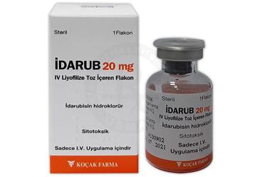IDARUB 20 MG I.V. LIYOFILIZE TOZ IÇEREN FLAKON ,1 ADET