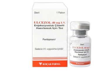 ULCEZOL 40 MG L.V. ENJEKSİYONLUK ÇÖZELTİ HAZIRLAMAK İÇİN TOZ, 1 ADET