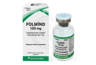Folmind 100 mg Enjeksiyonluk Çözelti Hazırlamak İçin Toz, 1 adet
