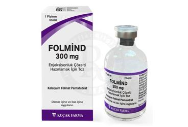 Folmind 300 mg Enjeksiyonluk Çözelti Hazırlamak İçin Toz, 1 adet