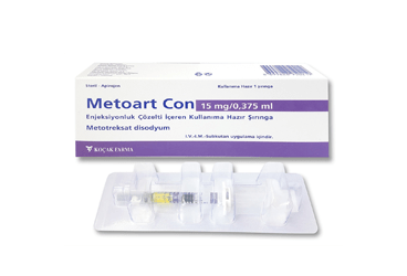METOART CON 15 MG/0,375 ML ENJEKSIYONLUK ÇÖZELTI IÇEREN KULLANIMA HAZIR ŞIRINGA ,1 ŞIRINGA