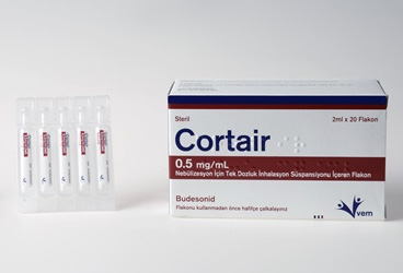 CORTAİR 0.5 MG/ ML NEBÜLİZASYON İÇİN TEK DOZLUK İNHALASYON SÜSPANSİYONU İÇEREN FLAKON, 20 ADET