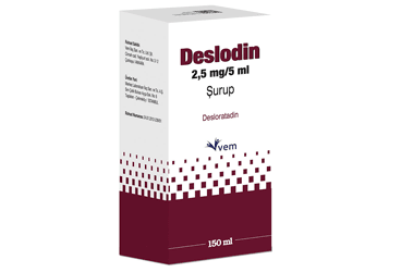 DESLODIN 2.5 MG/5 ML SURUP, 150 ML
