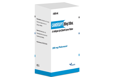 CANDISEPT 200MG/100 ML IV INFUZYON ICIN COZLTI ICEREN FLAKON, 1 ADET