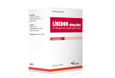 LINEDOR 600MG/300ML I.V. INFÜZYON IÇIN ÇÖZELTI IÇEREN FLAKON