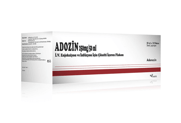 ADOZIN 250MG/50ML IV ENJEKSIYON VE INFÜZYON IÇIN ÇÖZELTI IÇEREN FLAKON, 10 FLAKON
