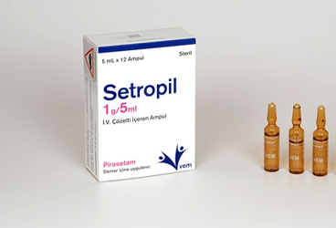 SETROPİL 1 G/ 5 ML İ.V. ÇÖZELTİ İÇEREN AMPUL, 12 ADET