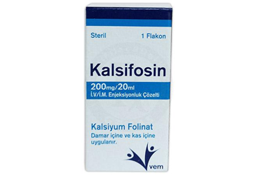 KALSİFOSİN 200 MG/20 ML I.V./I.M. ENJEKSİYONLUK ÇÖZELTİ, 1 ADET
