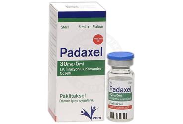 PADAXEL 30 MG/5 ML I.V. İNFÜZYONLUK KONSANTRE ÇÖZELTİ