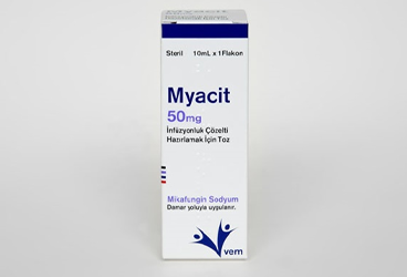 MYACIT 50 MG İNFÜZYONLUK ÇÖZELTİ HAZIRLAMAK İÇİN TOZ, 1 ADET