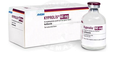 KYPROLIS 60 MG IV ENJEKSIYONLUK ÇÖZELTI IÇIN TOZ IÇEREN FLAKON ,1 ADET