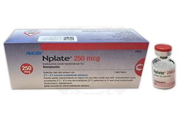 NPLATE 250 MCG ENJEKSİYONLUK ÇÖZELTİ HAZIRLAMAK İÇİN TOZ, 1 ADET
