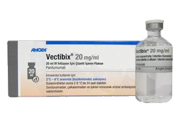 VECTIBIX 20 MG/ML 5 ML IV INFUZYON ICIN COZELTI ICEREN FLAKON, 1 ADET