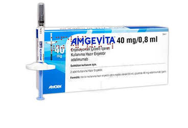 AMGEVİTA 40 MG/0.8 ML ENJEKSİYONLUK ÇÖZELTİ İÇEREN KULLANIMA HAZIR ENJEKTÖR (2 ADET)