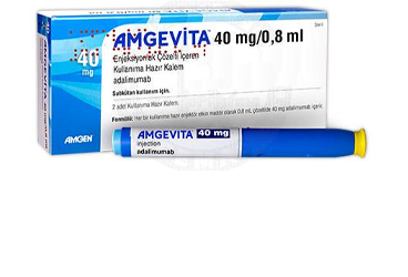 AMGEVİTA 40 MG/0.8 ML ENJEKSİYONLUK ÇÖZELTİ İÇEREN KULLANIMA HAZIR KALEM (2 ADET)